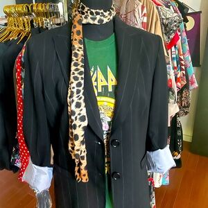 Ann Taylor pin striped blazer. Size 10